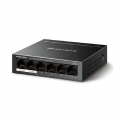 MERCUSYS Desktop Switch MS106LP, 6x 10/100 Mbps, PoE+, Ver. 1.0 - UPS - Σταθεροποιητές